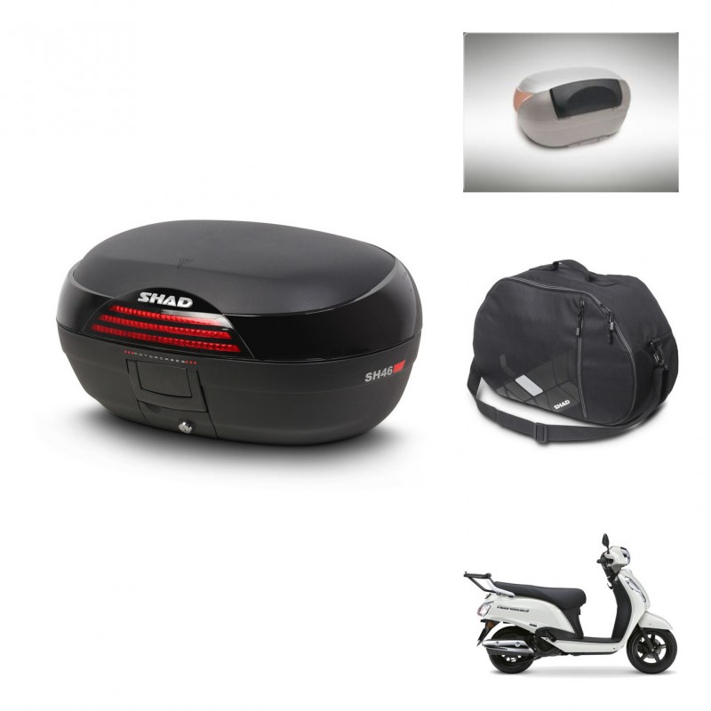 SHAD Baul SH46 + soporte montaje accesorios 45 L KIT-483103