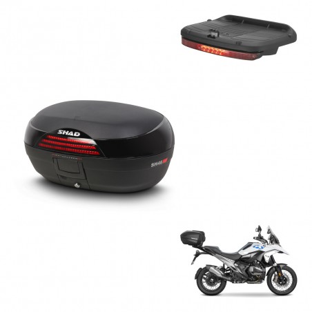 SHAD Baul SH46 + soporte montaje luz de freno 45 L KIT-483114