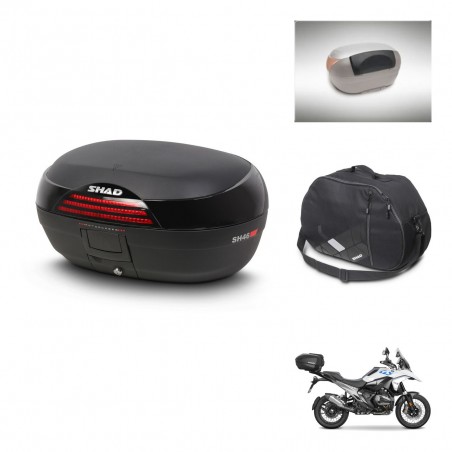 SHAD SH46 trunk + mounting bracket accessories 45 L KIT-483119