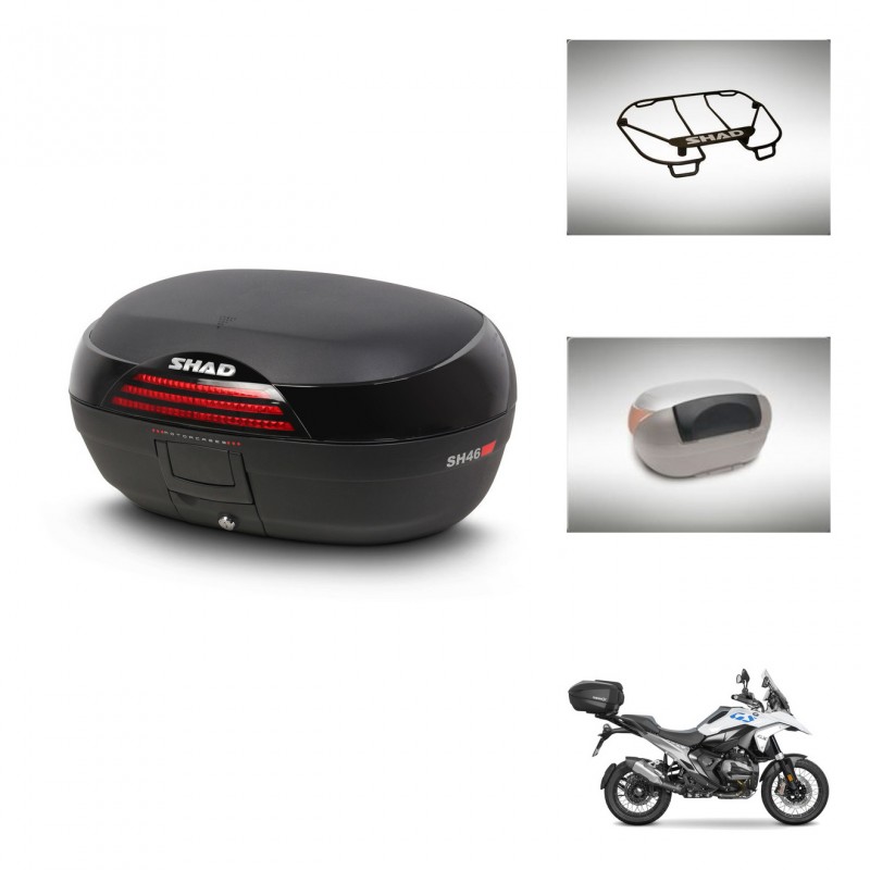 SHAD Baul SH46 + soporte montaje accesorios 45 L KIT-483125