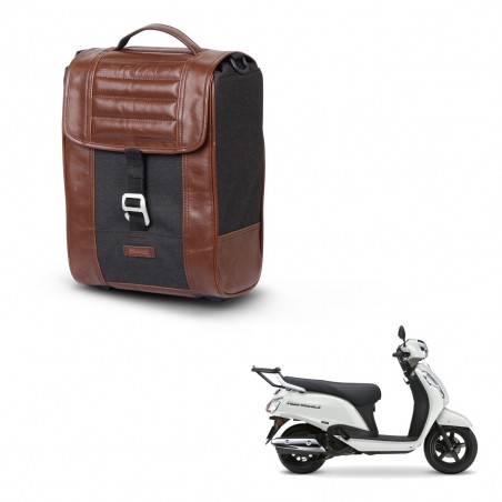 SHAD Suitcase trunk + mounting bracket SR38 CAFE RACER STYLE 1U KIT-483130