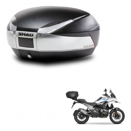 SHAD Baul SH48 + soporte montaje TITANIUM PREMIUM KIT-483148
