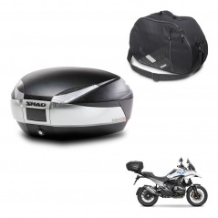 SHAD SH48 trunk + mounting bracket internal bag TITANIUM PREMIUM KIT-483150