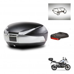 SHAD Baul SH48 + soporte montaje accesorios TITANIUM PREMIUM KIT-483153
