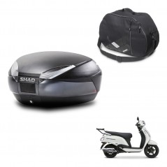 SHAD SH48 trunk + mounting bracket internal bag DARK GREY PREMIUM KIT-483166