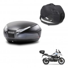 SHAD SH48 trunk + mounting bracket internal bag DARK GREY PREMIUM KIT-483174