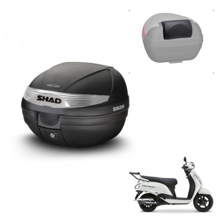 SHAD Baul SH29 + soporte montaje respaldo KIT-483198