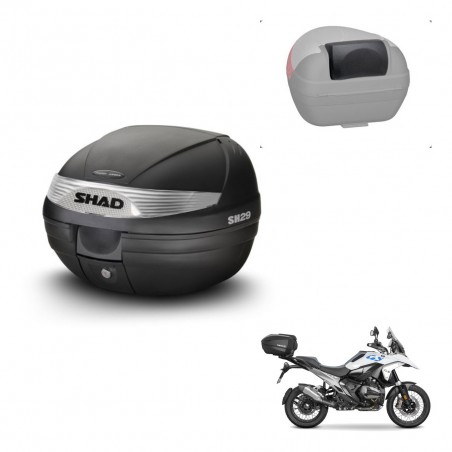 SHAD Trunk SH29 + mounting bracket backrest KIT-483202