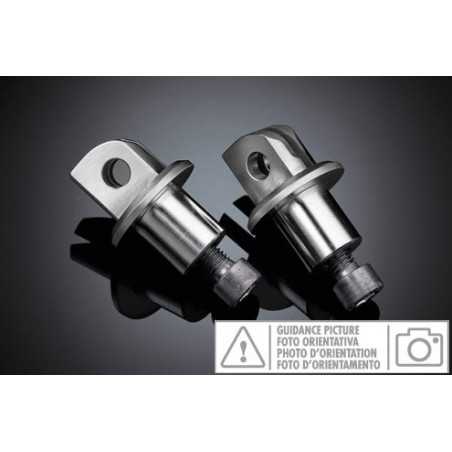 PUIG Herrajes adaptadores estriberas delanteras para moto de la marca 6456