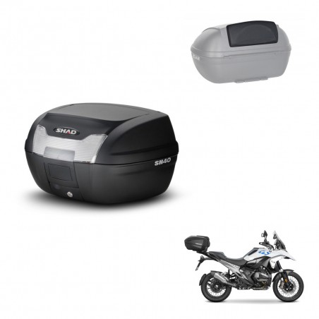 SHAD Baul SH40 + soporte montaje respaldo KIT-483214