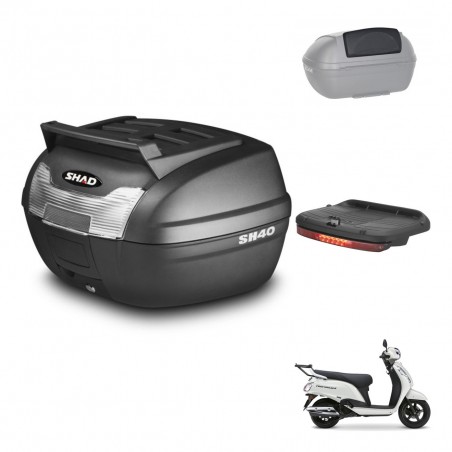 SHAD Baul SH40 parrilla superior + soporte montaje accesorios KIT-483223