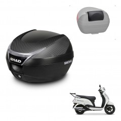 SHAD Baul SH34 + soporte montaje respaldo KIT-483246