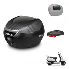 SHAD Baul SH34 + soporte montaje accesorios KIT-483247
