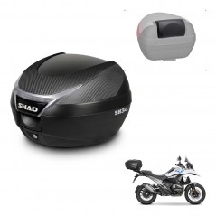 SHAD Baul SH34 + soporte montaje respaldo KIT-483250