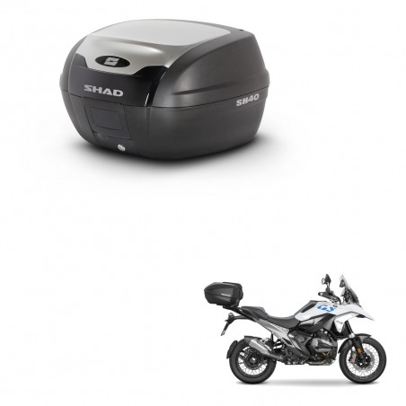 SHAD Baul SH40 ALU + soporte montaje KIT-483254