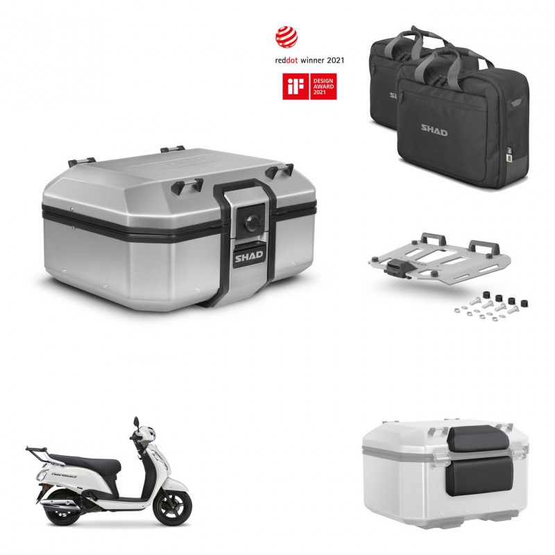 SHAD Rear trunk + mounting bracket grill accessories TR37 TERRA KIT-483408