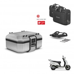 SHAD Baul trasero + soporte montaje parrilla accesorios TR37 TERRA KIT-483411
