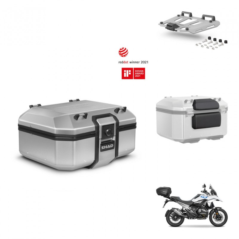 SHAD Rear trunk + mounting bracket grill accessories TR37 TERRA KIT-483417