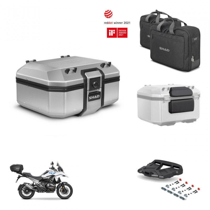 SHAD Rear trunk + mounting bracket grill accessories TR37 TERRA KIT-483426