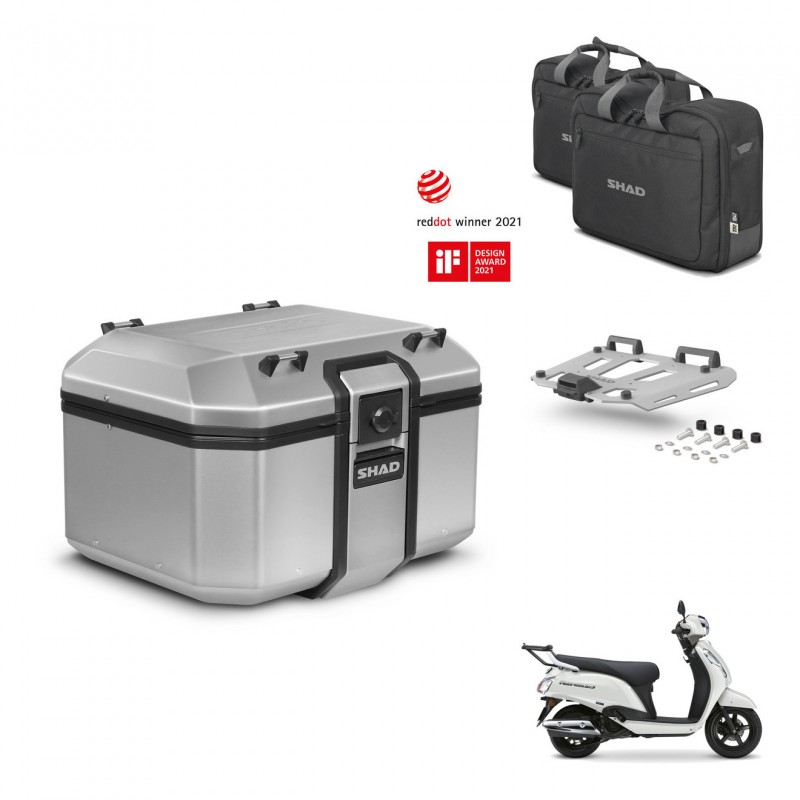 SHAD Rear trunk + mounting bracket grill accessories KIT-483579