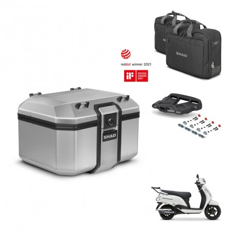 SHAD Rear trunk + mounting bracket grill accessories KIT-483586