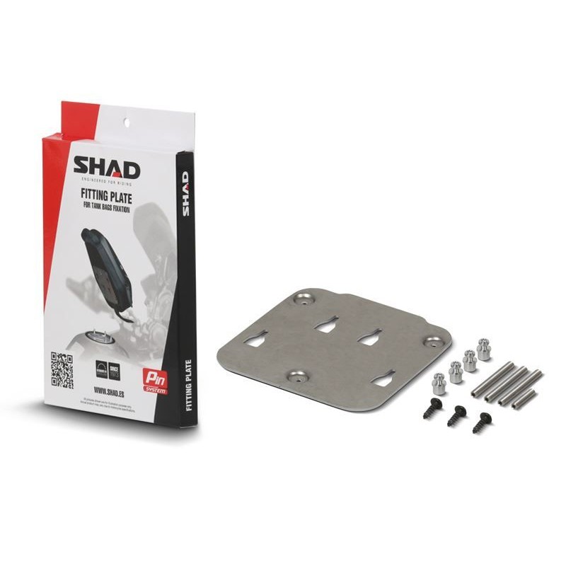 SHAD Soportes herrajes para bolsa de deposito PIN SYSTEM X018PS