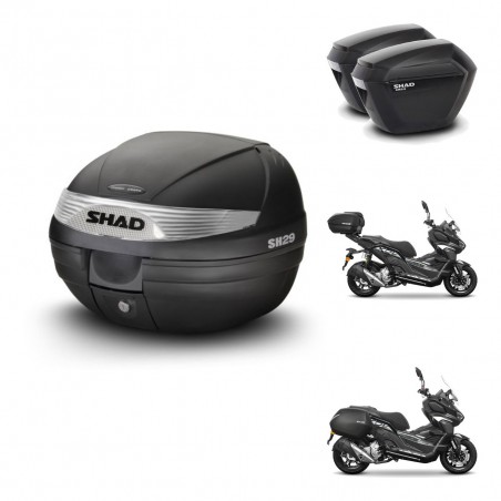 SHAD Maletas sh23 + soporte montaje baul SH29 KIT-485888
