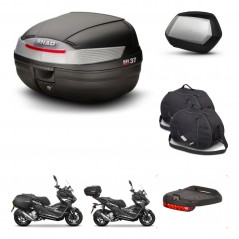 SHAD Maletas SH35 PREMIUM + soporte montaje Baul maleta accesorios KIT-485906