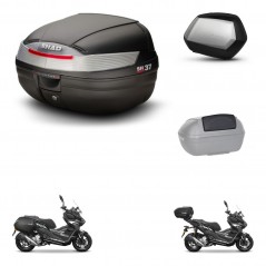 SHAD Maletas SH35 PREMIUM + soporte montaje Baul maleta accesorios KIT-485911