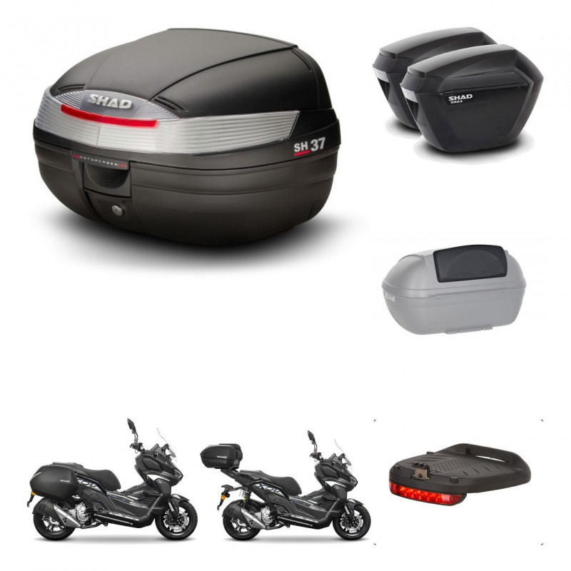 SHAD SH23 suitcases + mounting bracket suitcase trunk accessories KIT-485916