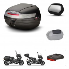 SHAD Maletas SH35 PREMIUM + soporte montaje Baul maleta accesorios KIT-485917