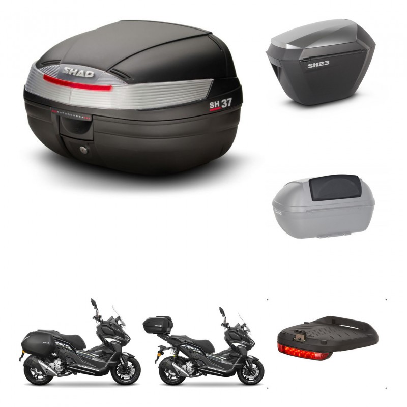 SHAD Maletas sh23 alu + soporte montaje Baul maleta accesorios KIT-485919