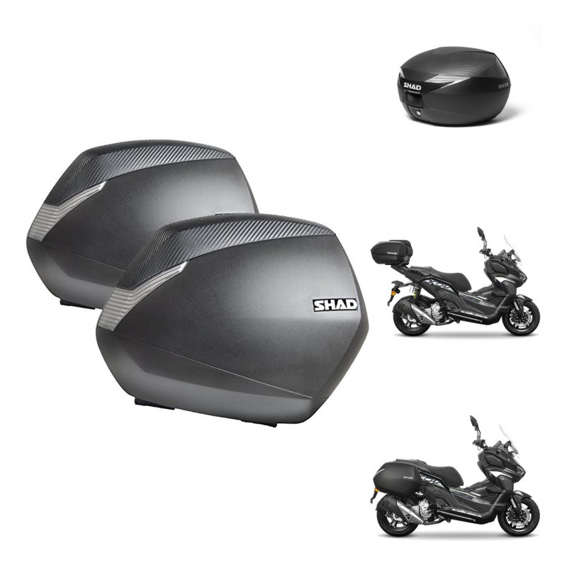 SHAD Baul maleta + soporte montaje maletas SH36 KIT-485960