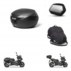 SHAD Maletas SH35 PREMIUM + soporte montaje Baul maleta accesorios KIT-485964
