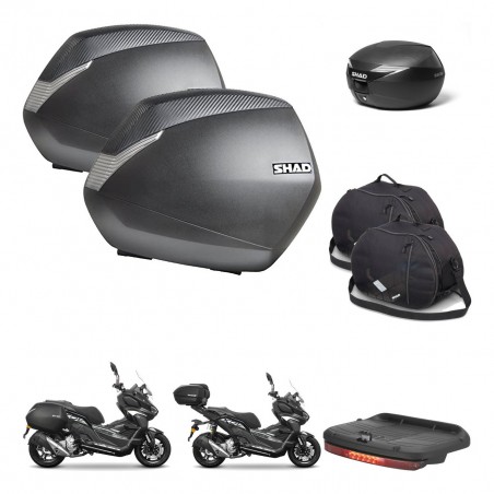 SHAD Baul maleta + soporte montaje maletas SH36 accesorios KIT-485967