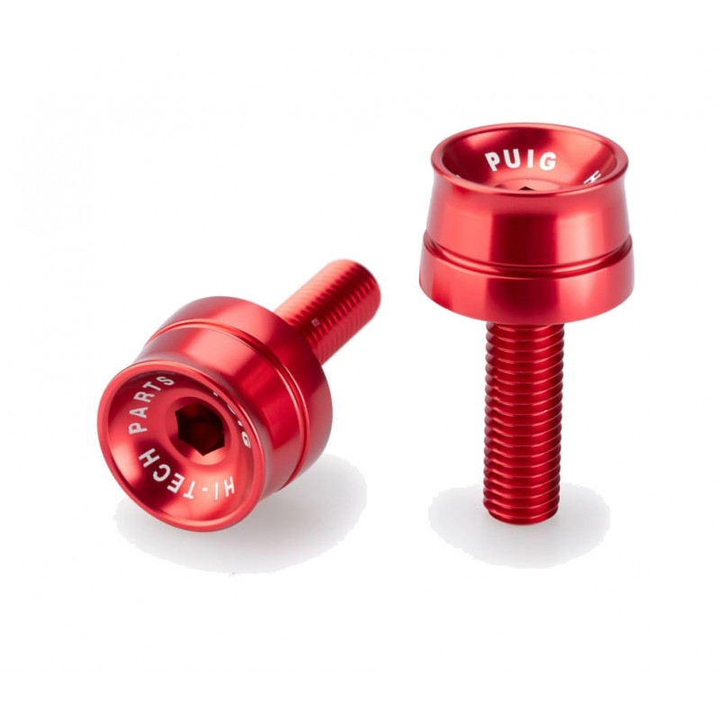 PUIG ALUMINUM HANDLEBAR COUNTERWEIGHTS TERMINALS SPEED 21018VAR