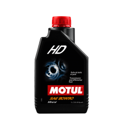 TUDETIC - Kit 4x Aceite lubricante transmisiones cambio diferenciales MOTUL HD 80W90 1L KT-117