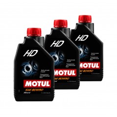 TUDETIC Kit de aceite transmisión HD 80W90 1L (3x) KT-115