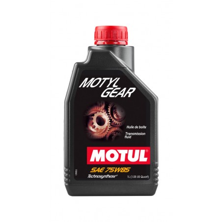 TUDETIC Kit of 2x transmission oil + MOTYLGEAR HD 80W110 funnel and 75W85 KT-136