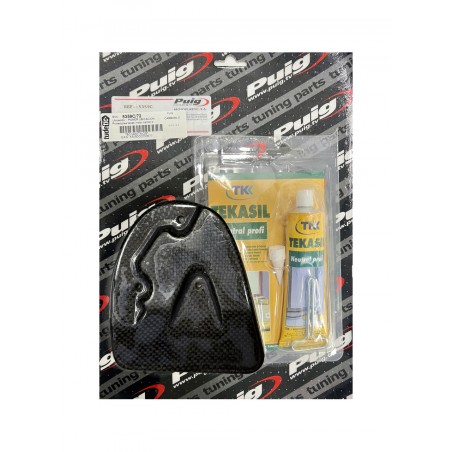 PUIG Carbon engine cover protectors - 100% fiber 2/2.5mm thickness 5359