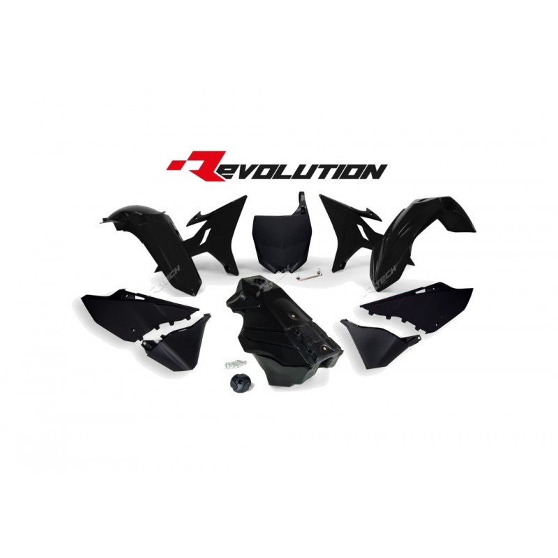 RACETECH Kit de plastica completo + tanque combustible gasolina REVOLUTION 1088017005