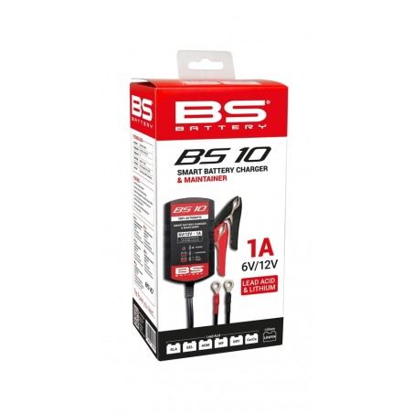 BS BATTERY Cargador de bateria inteligente BS10 - 6/12V 1A 1105620