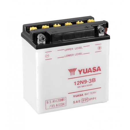 YUASA Batería con electrolito 12N9-3B COMBIPACK 1113577