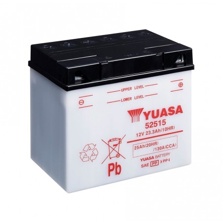 YUASA Batería con electrolito 52515 COMBIPACK 1113581