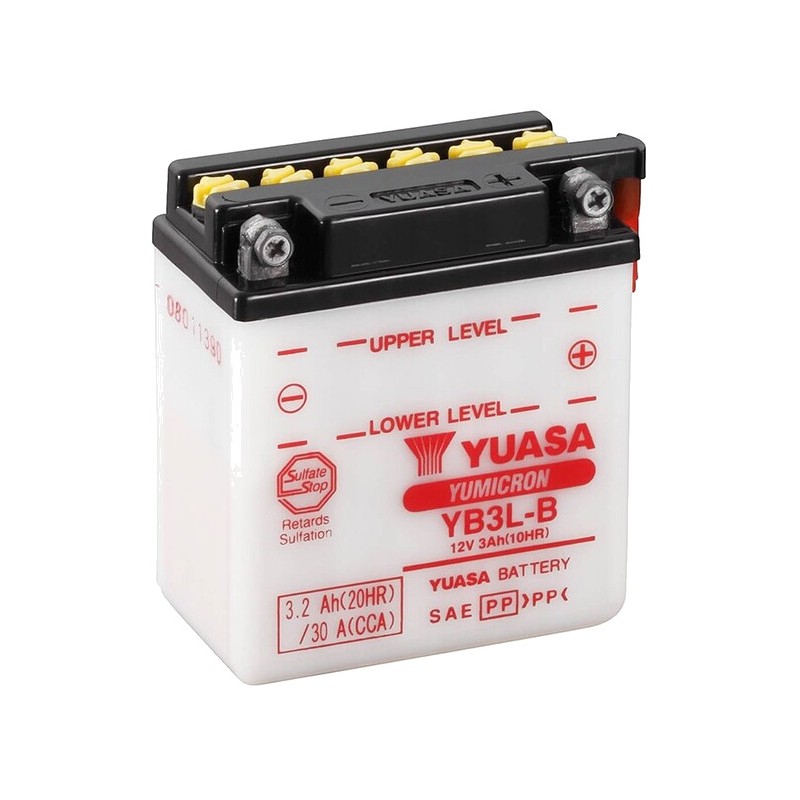 YUASA Batería con electrolito YB3L-B COMBIPACK 1113584