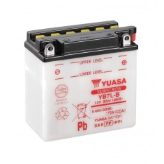 YUASA Battery with electrolyte YB7L-B COMBIPACK 1113586