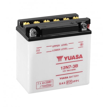 YUASA Batería con electrolito 12N7-3B COMBIPACK 1113587