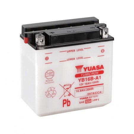 YUASA Batería con electrolito YB16B-A1 COMBIPACK 1113594