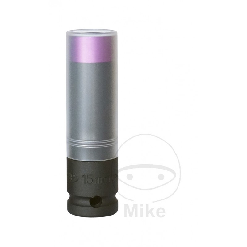 JMP Impact socket with steel ring 1/2 15 MM 605.07.56