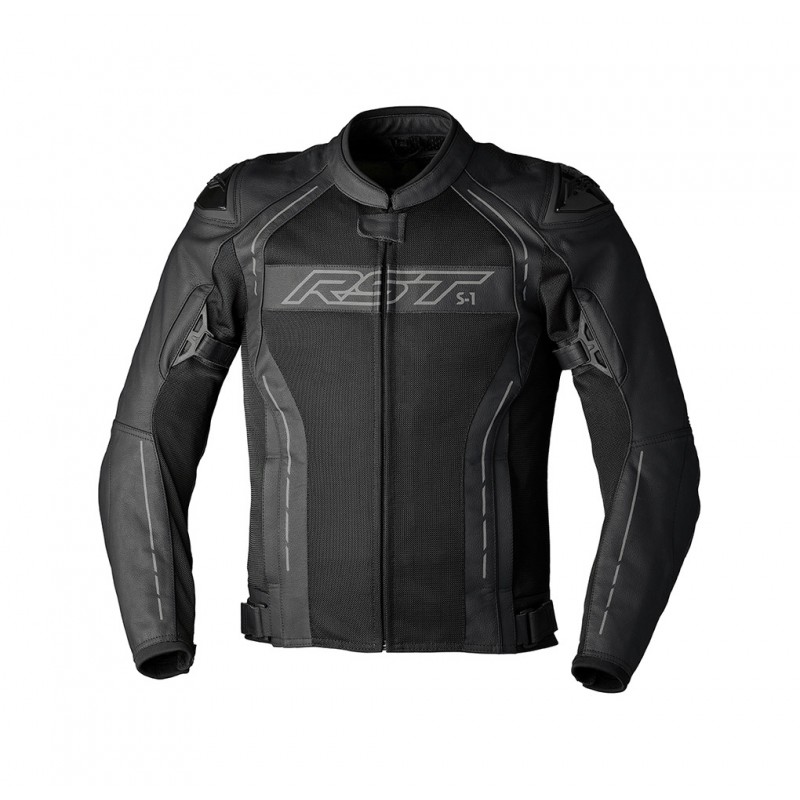 RST Men's leather jacket S-1 MESH CE 8008762001VAR